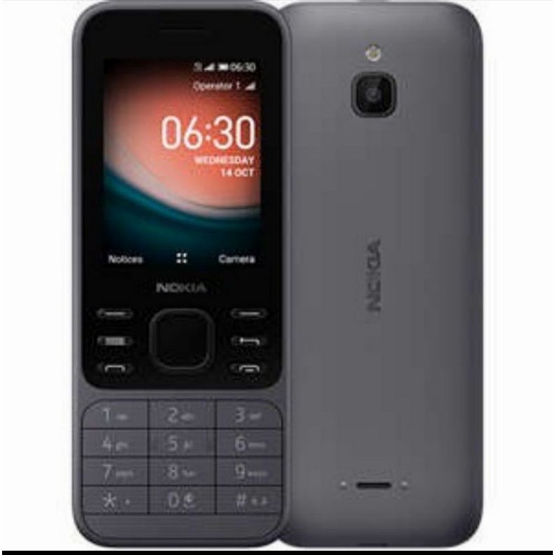 NOKIA 6300 4G New GARANSI Distributor Hp Nokia 6300 - Abu-abu