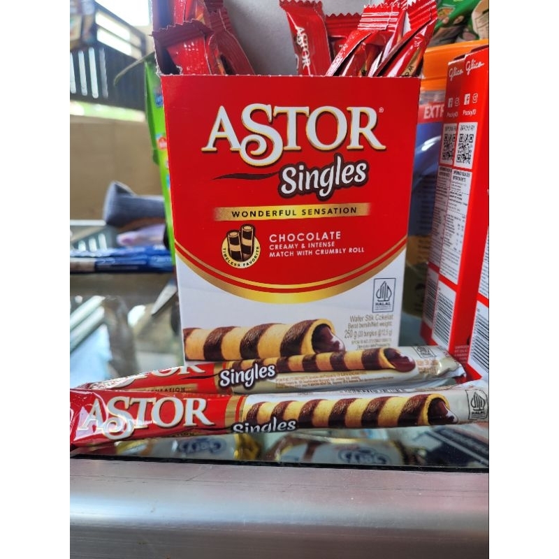 

ASTOR COKLAT SINGLES 250GR KEMASAN BARU !!