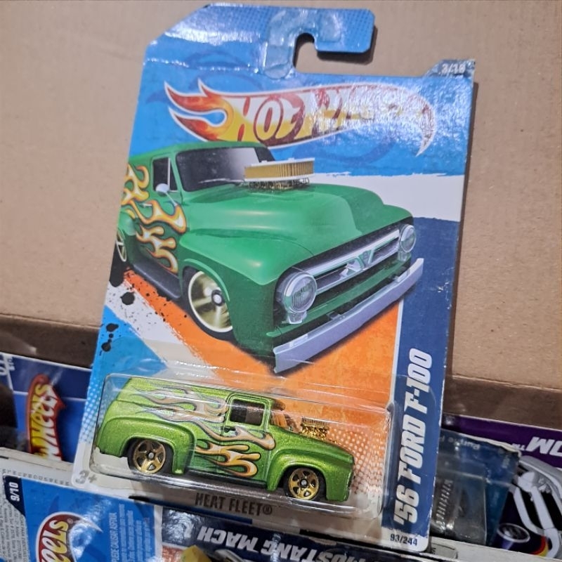 HOTWHEELS JADUL LAWAS LANGKA HEAT FLEET 56 FORD F - 100