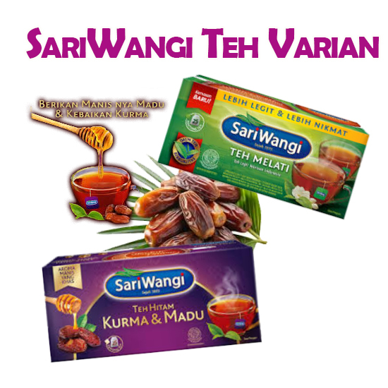 

Sariwangi Teh 25 Kantung Celup Varian