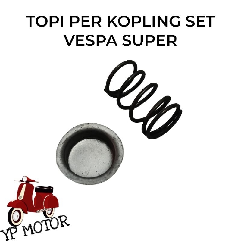FA Itali Topi Mangkok Per Kopling Set Vespa Super Sparepart Aksesoris Variasi Sukucadang Vespa