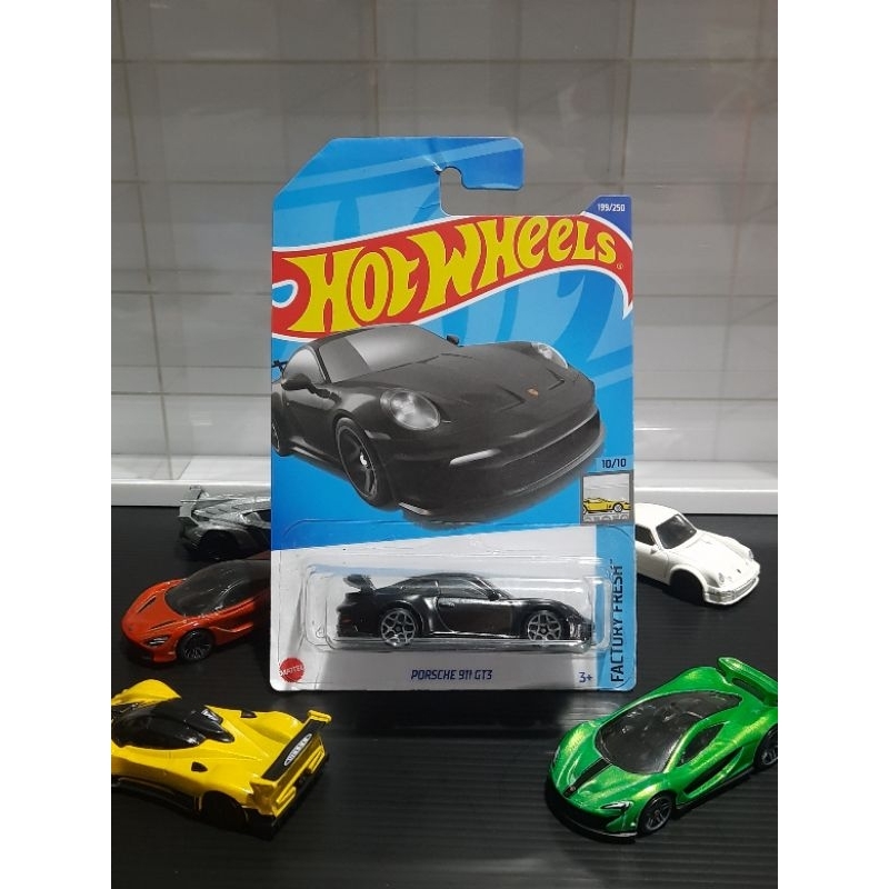 Hot Wheels Porsche 911 GT3 Hitam