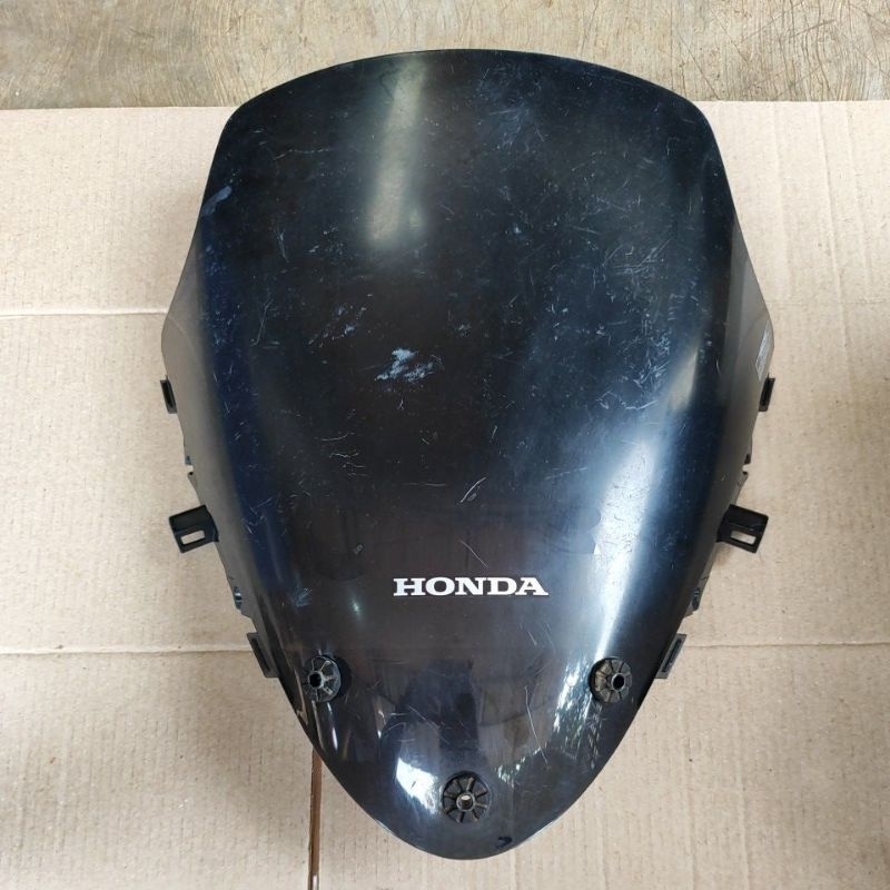 windshield visor depan HONDA PCX 150 CBU THAILAND original