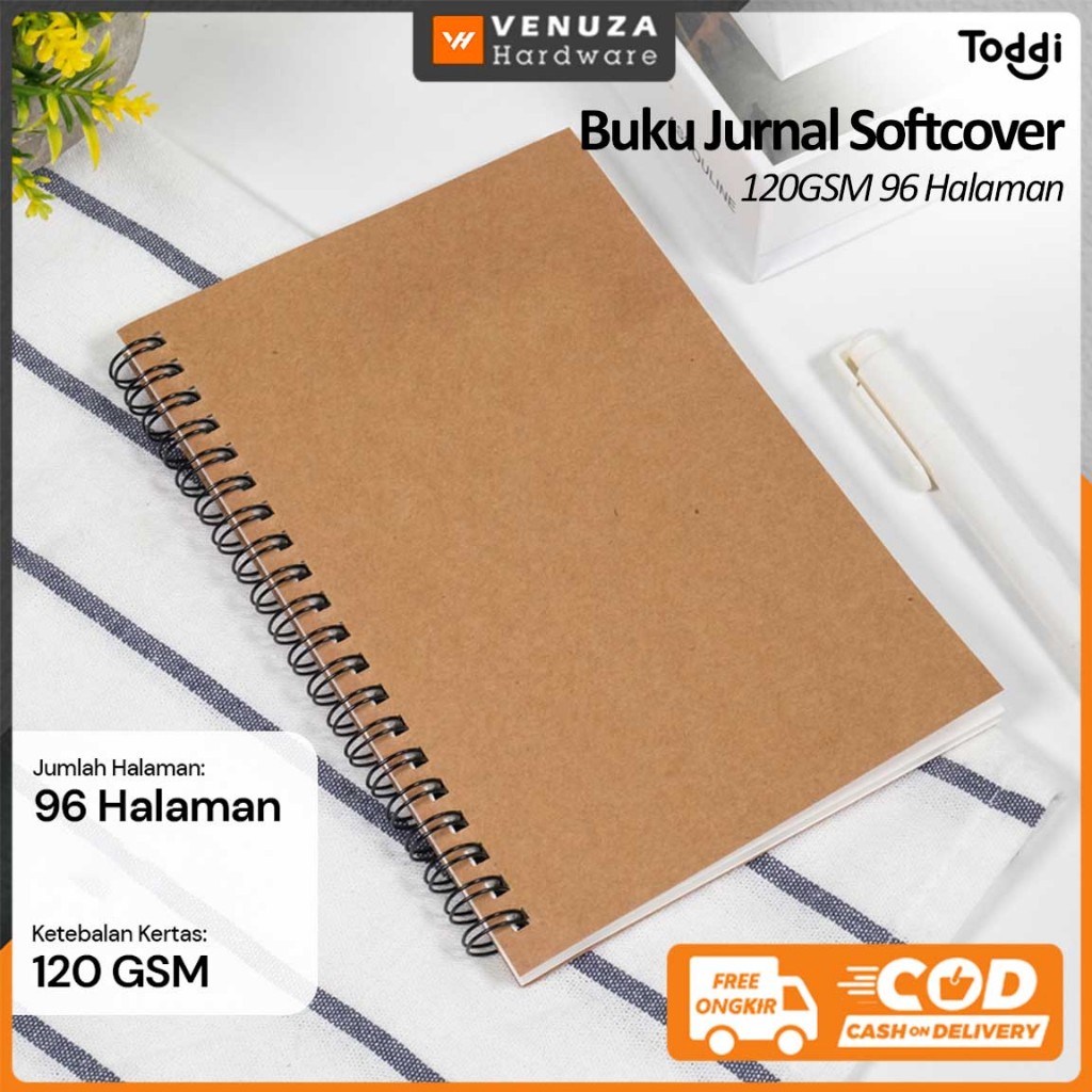

Buku Jurnal Softcover Notebook Diary 120GSM 96 Halaman
