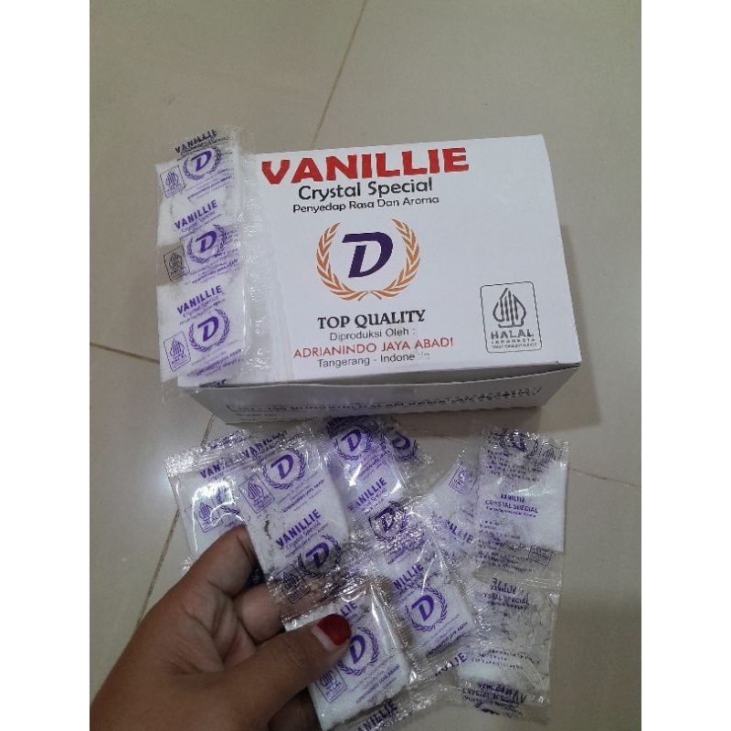 

Vanili D Vanili Bubuk Vanili Saset 1Pcs