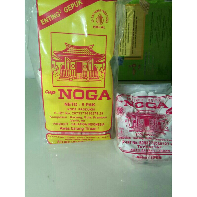 

ENTING-ENTING GEPUK CAP NOGA - jajanan jadul enting kacang