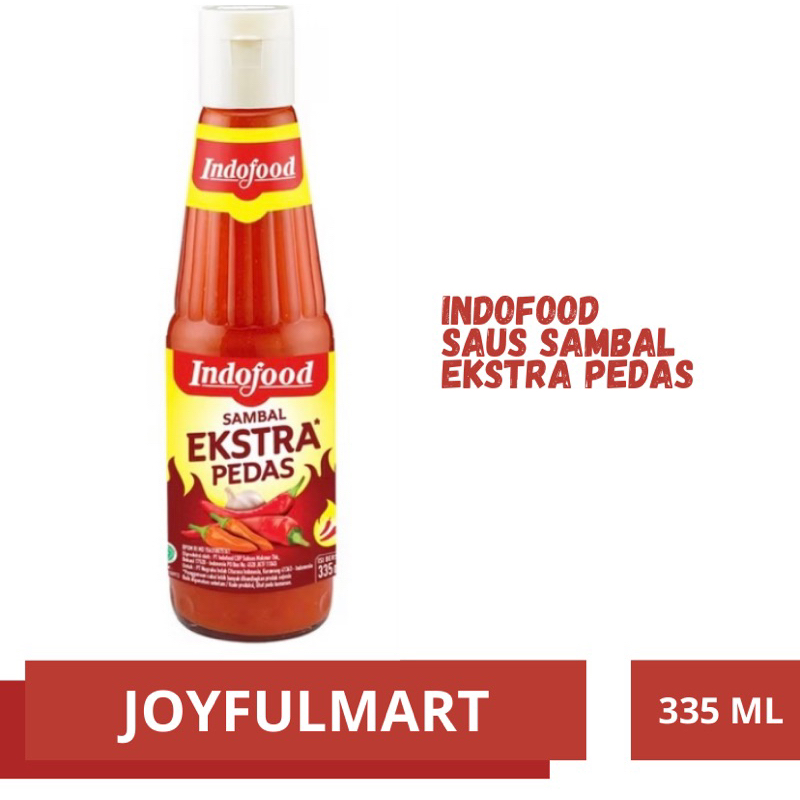 

Indofood saus sambal ekstra pedas 335ml