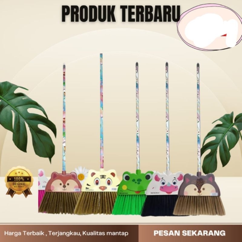 Sapu karakter / sapu lantai rumah