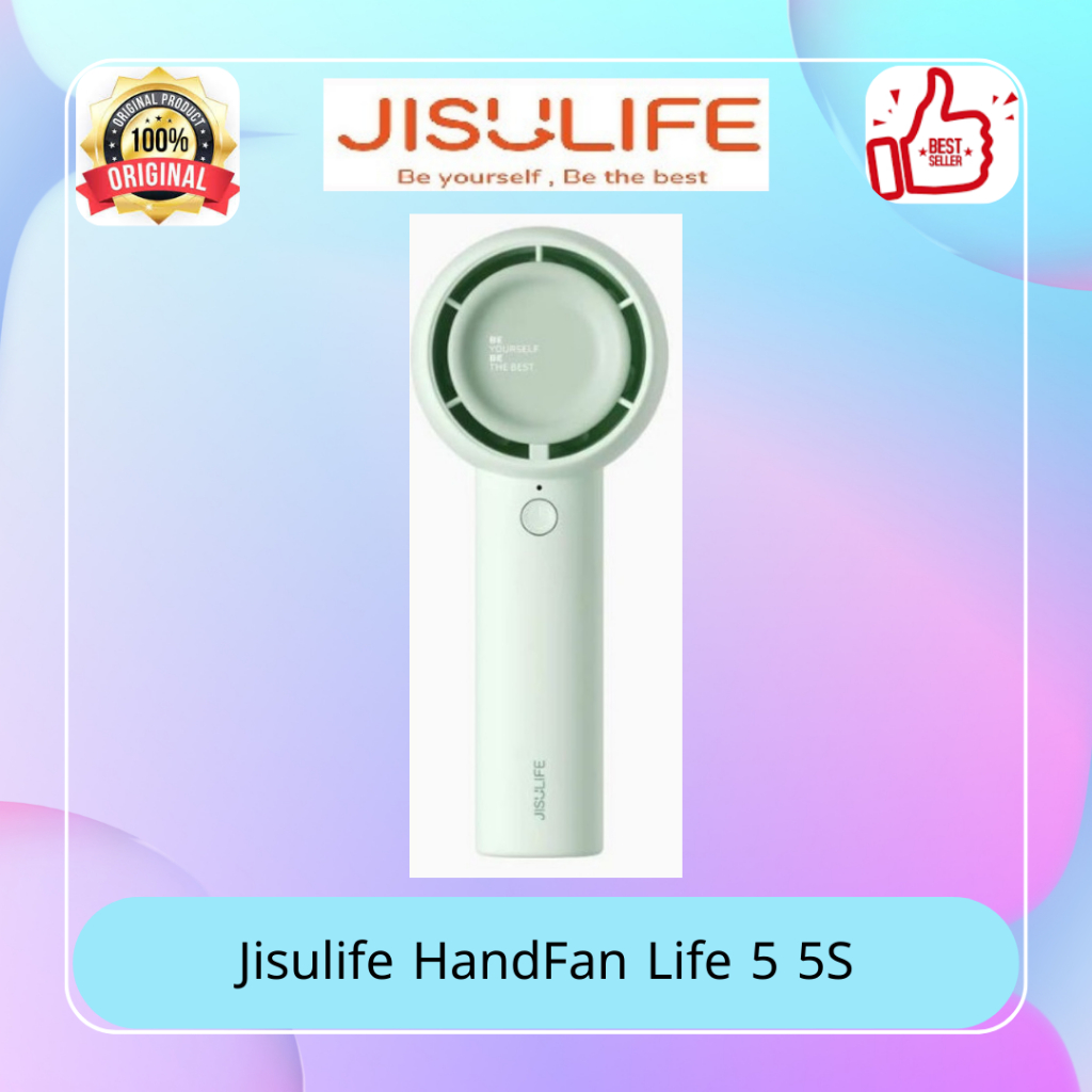 Kipas Angin Mini Jisulife Handfan Life 5 FA 42 5S | Mini Fan | Kipas Angin Portable | Kipas Angin Ke