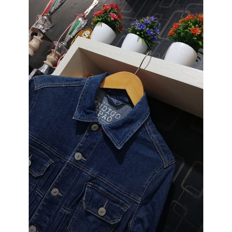 Indigo spao jeans jacket