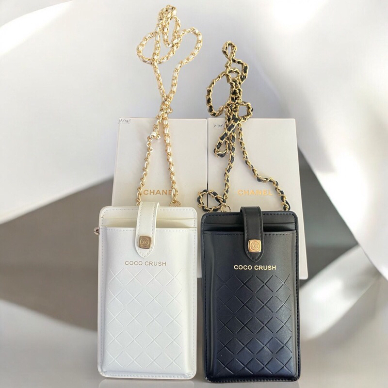 Chanel Coco Crush Phone Bag With Compliments Of Chanel Jewelry - Original Gift VIP Member