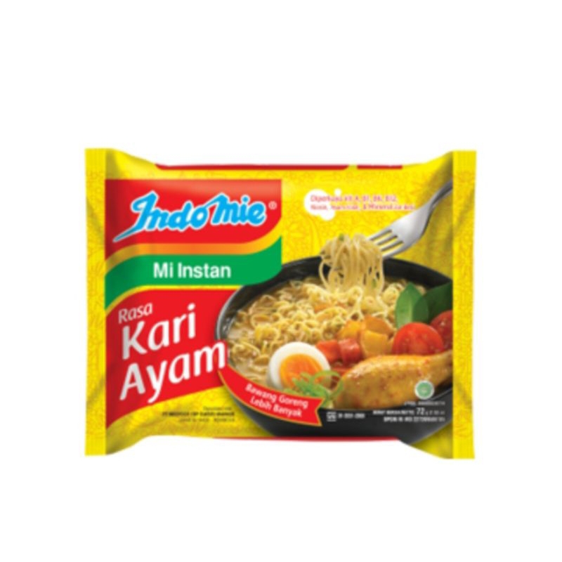 

1 DUS INDOMIE RASA KARI AYAM (ISI 40 BUNGKUS)