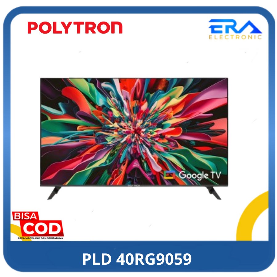 LED TV 40 INCH POLYTRON GOOGLE TV ANDROID PLD 40RG9059