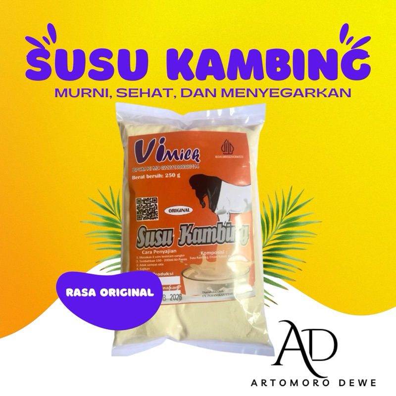 

Susu Kambing Etawa Original 250g