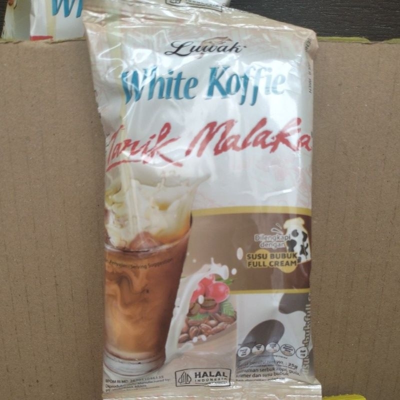 

Luwak White Koffie Tarik Malaka isi 10 sachet