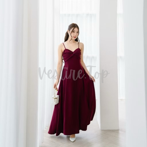 CHAMARY | Baju Sabrina | Dress Sabrina Full Karet | Dress Wanita Korea | Dress Pesta | Dress Jumbo |