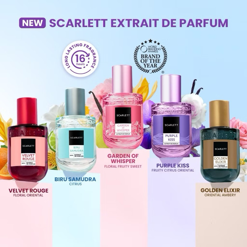 Scarlett Whitening Extrait De Parfume 30ml | Azzahra Kosmetik