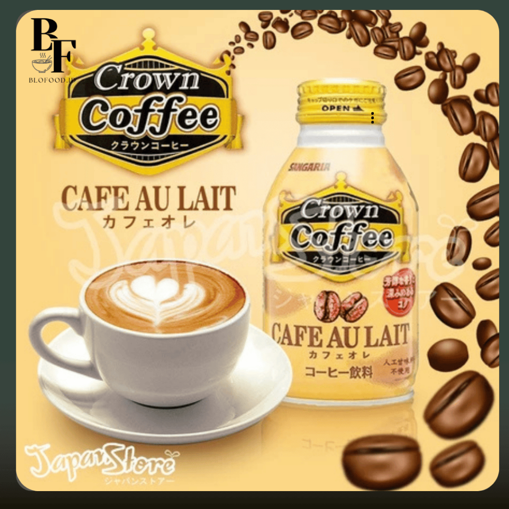

BF.ID Sangaria Crown Coffee Au Lait Drink [260 ml] [Kopi Susu]