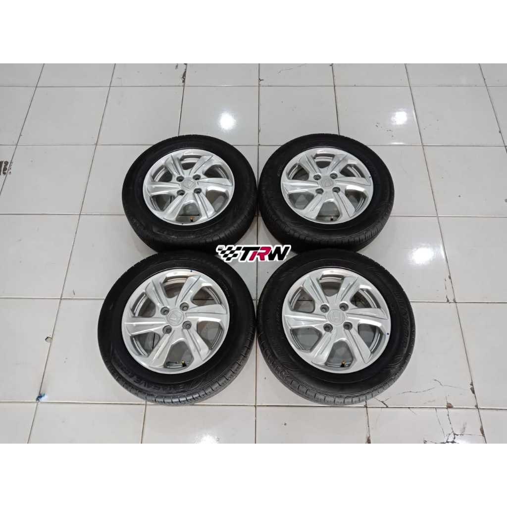 Pelek Bekas Murah Oem Brio Ring 14 Ban Dunlop 175 65 R14