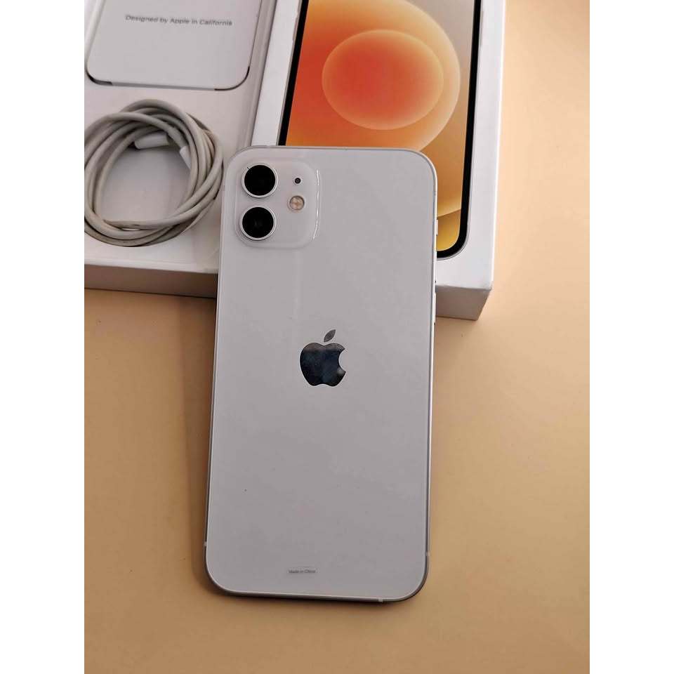 iphone 12 128GB ibox White Mulus Garansi Panjang