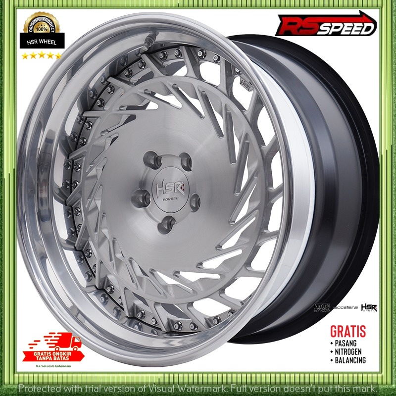 Velg Mobil Ring 20 Flow Forged Untuk Alphard Accord Cx9 Hsr Original RFG LOOP 3 Velg Monoblock R 20