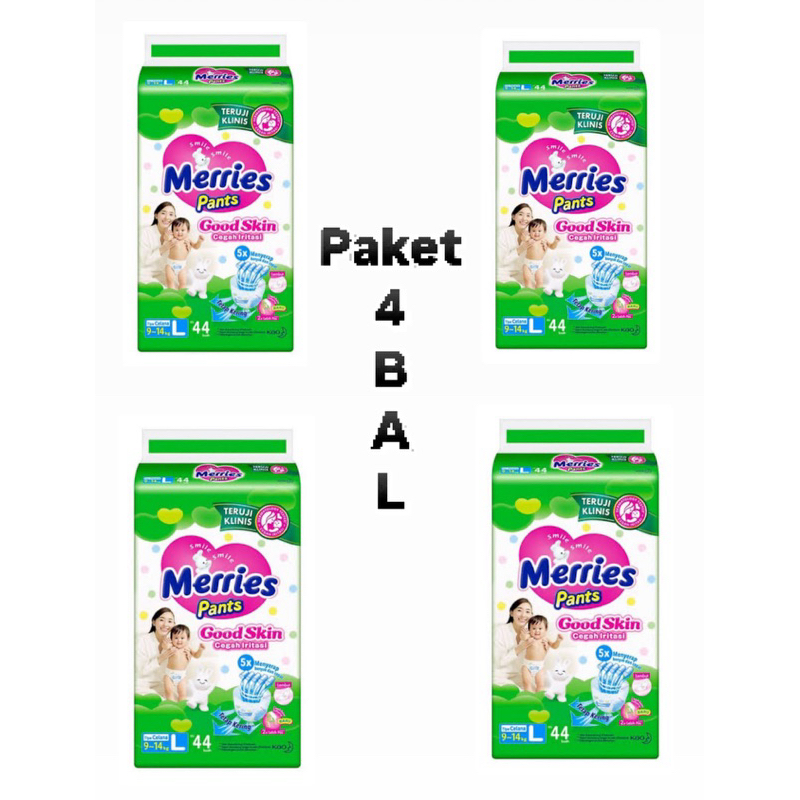 MERRIES PANT GOOD SKIN L44/1BAL/2BAL/3BAL/4BAL