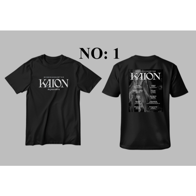 Baju KAION Concert - T-Shirt Konser Kai EXO - Kaos EXO Kai Album Solo / kaos kai solo concert in jak
