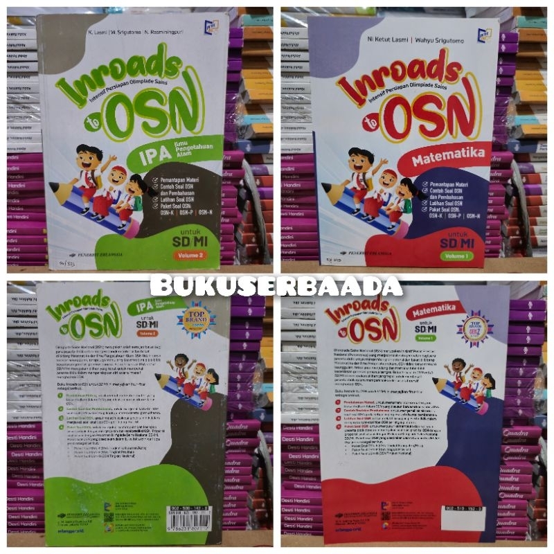 INROADS TO OSN. MATEMATIKA KELAS SD/MI VOL1 ERLANGGA