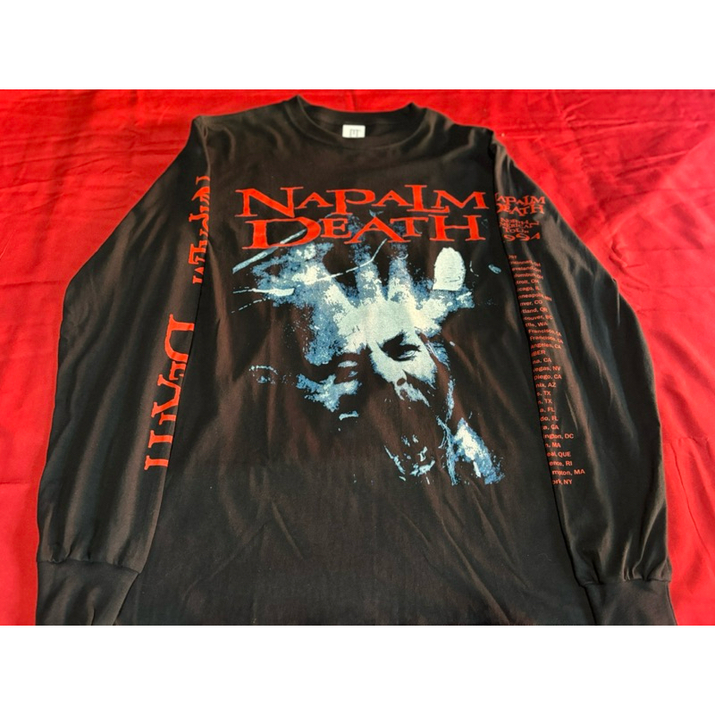 NAPALM DEATH north american tour 1994 - LONGSLEEVE