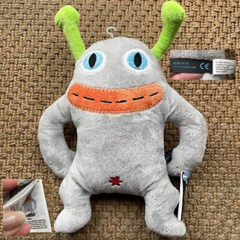 Boneka Dooodolls blur Blur 12" Soft Plushie BNWT 2007 Star Sign Libra