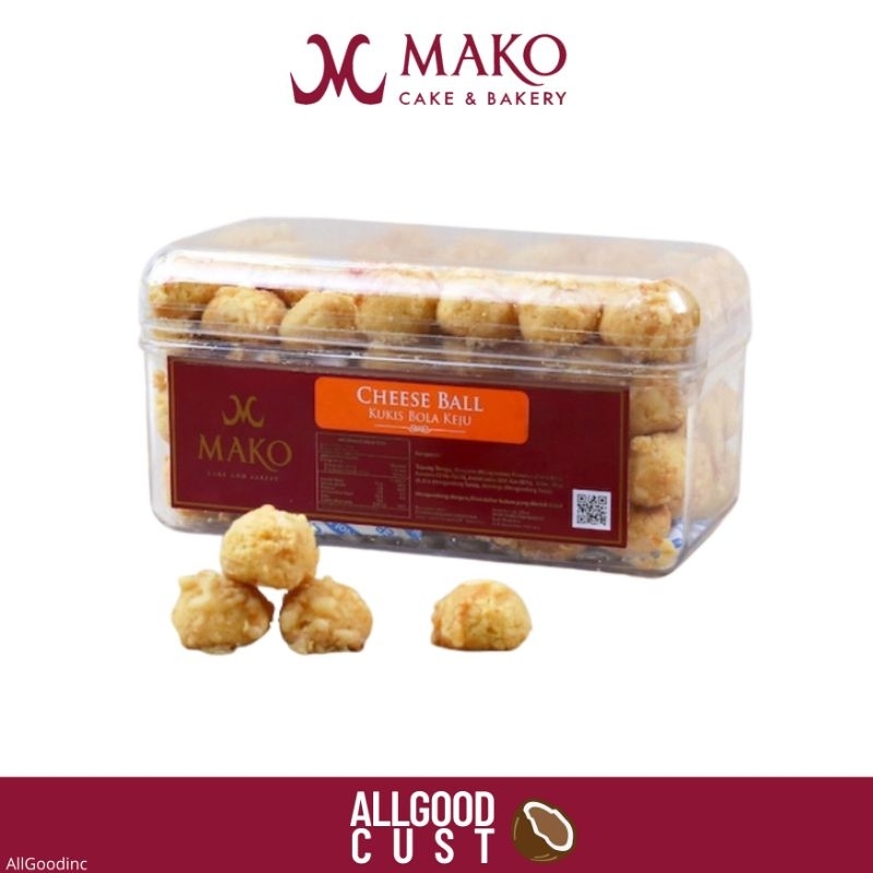 

MAKO Cheese Ball, Kue Kering Bola Keju