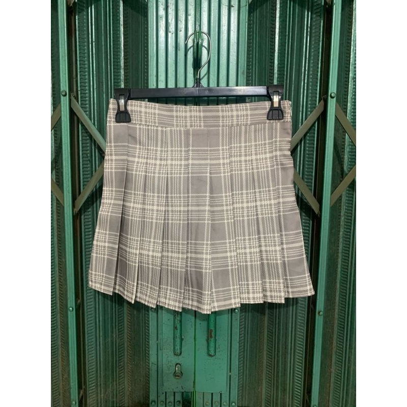 ROK TARTAN KOREA ROK MINI SKIRT KOTAK-KOTAK ROK SEKOLAH KOREA FASHION