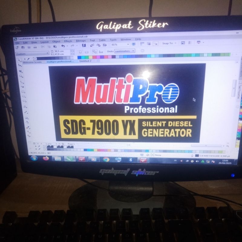 

stiker multipro professional