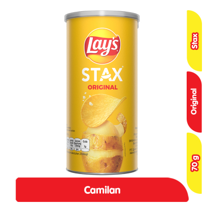 

Lay's Stax Keripik Kentang Rasa Udang Pedas 70 g