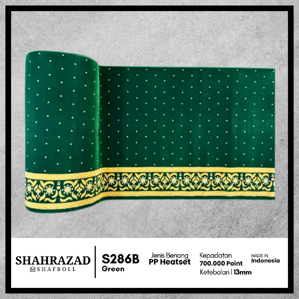 Karpet Masjid | Shahrazad | Kwalitas premium - Lebar 120 cm