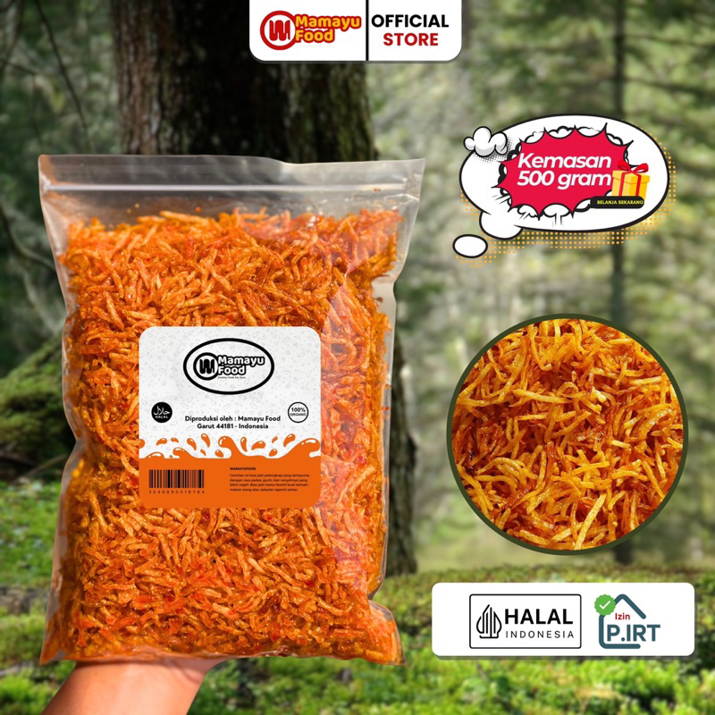 

Mamayufood - Kentang Mustofa 500gr Pedas Manis Gurih Kriuk