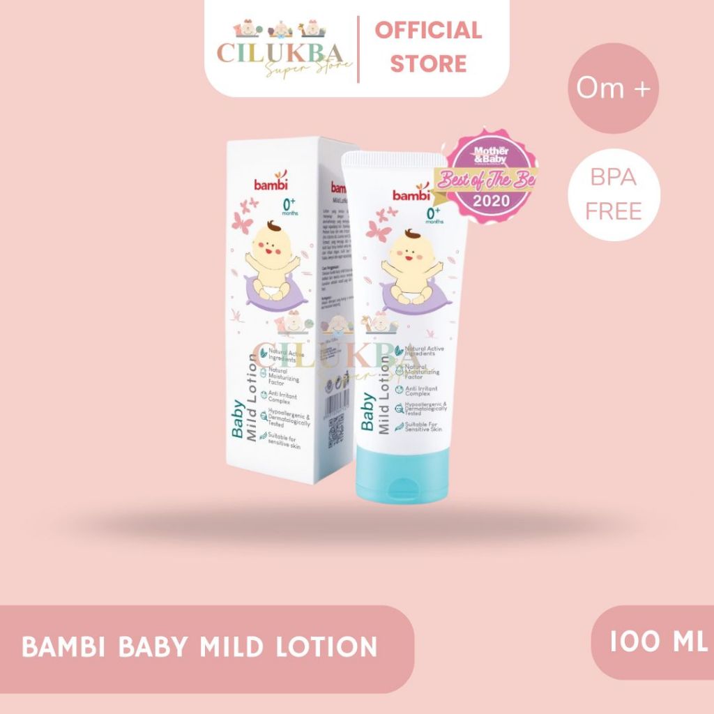 BAMBI MILD LOTION  | LOTION BAYI | BODY LOTION | LOTION BAYI | PELEMBAB KULIT BAYI