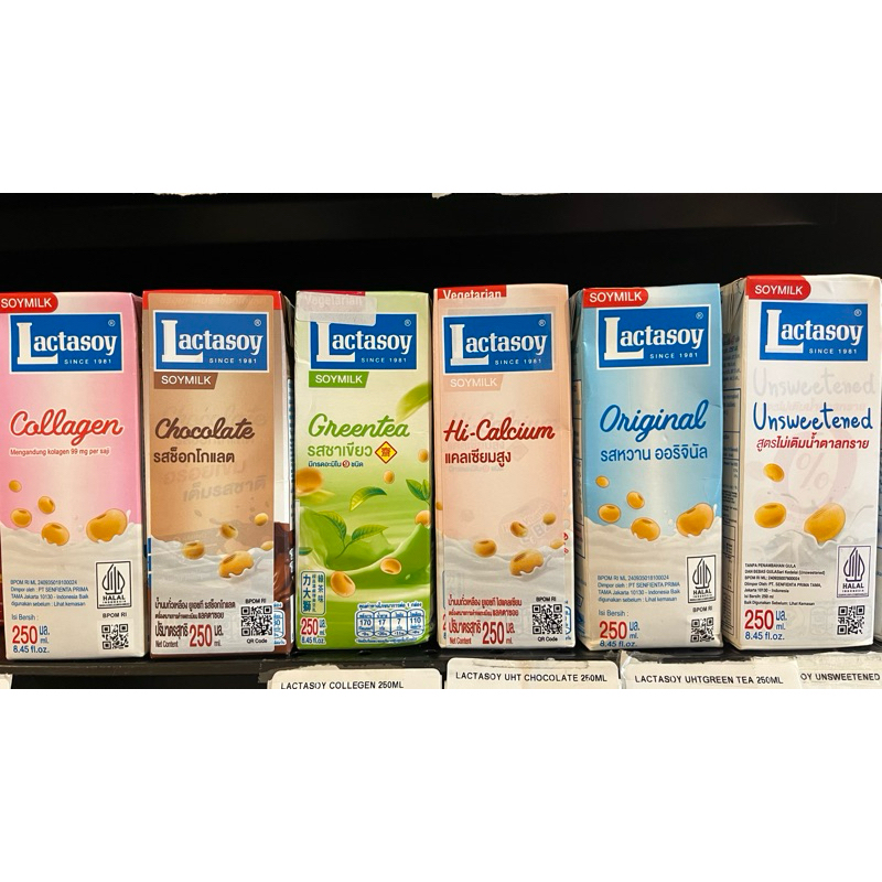 

Lactasoy Uht Soymilk 250ml