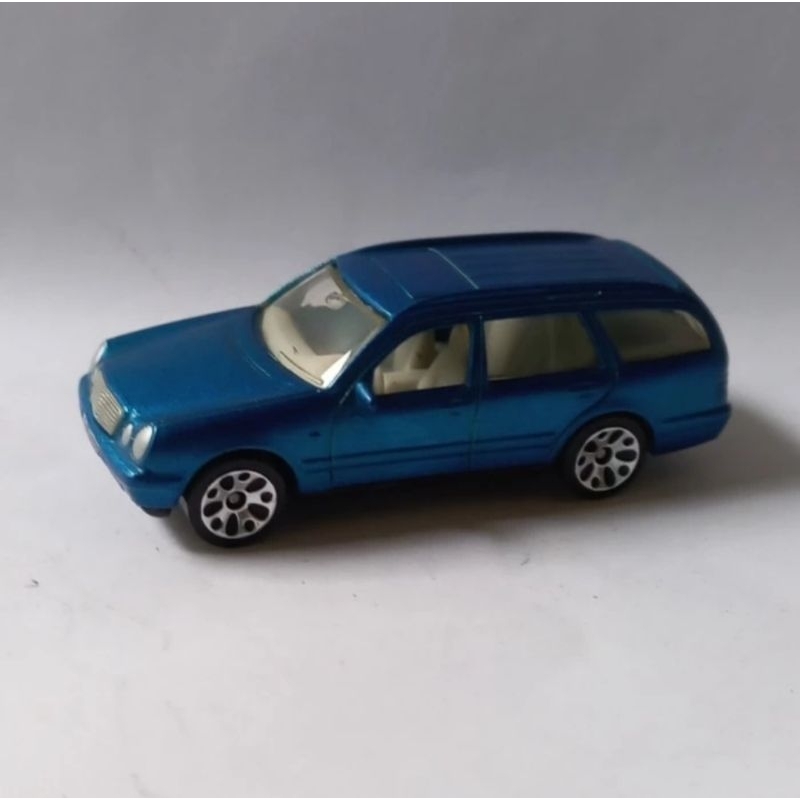 matchbox mercedes benz e430 e 430 class wagon blue loose diecast (t)