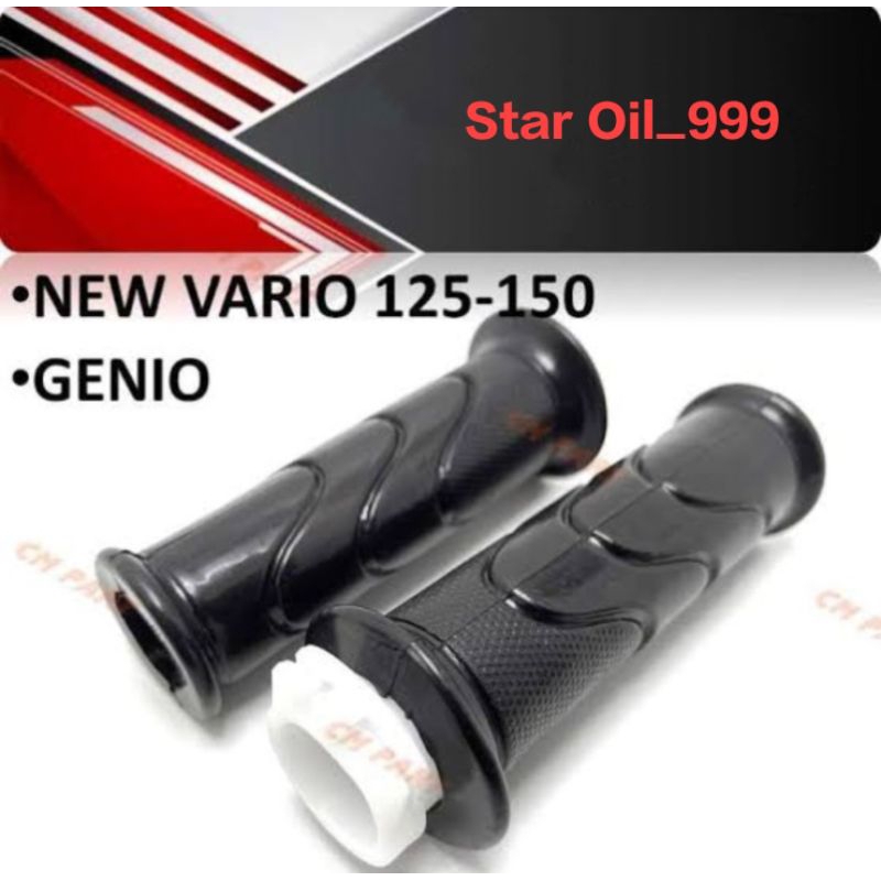 Hanfat/Karet Stang/Hand Pad+Pipa Gas 1 Set Motor Honda New Vario 125/150/Genio