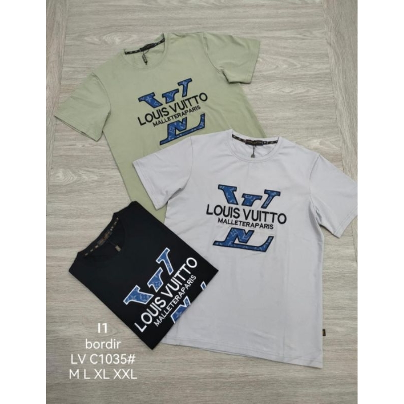 HIK KAOS PRIA IMPORT LOUIS VUITTON TERBAIK