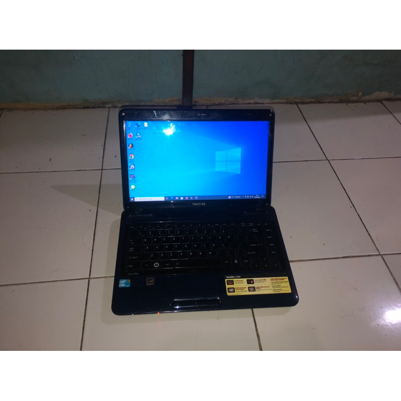 Laptop toshiba satellite L645 ram 8 ssd 256 hdd 500