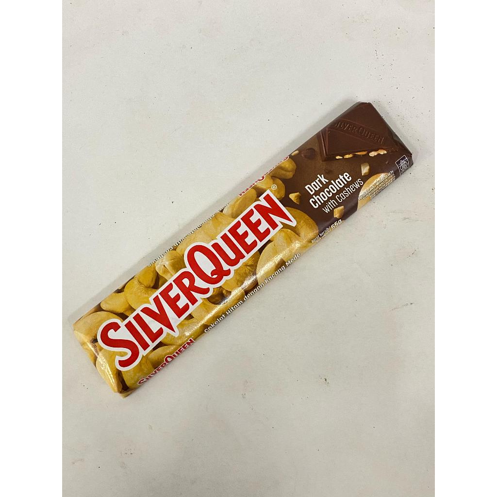 

SILVERQUEEN DARK CHOCOLATE WITH CASHEWS 58 GR