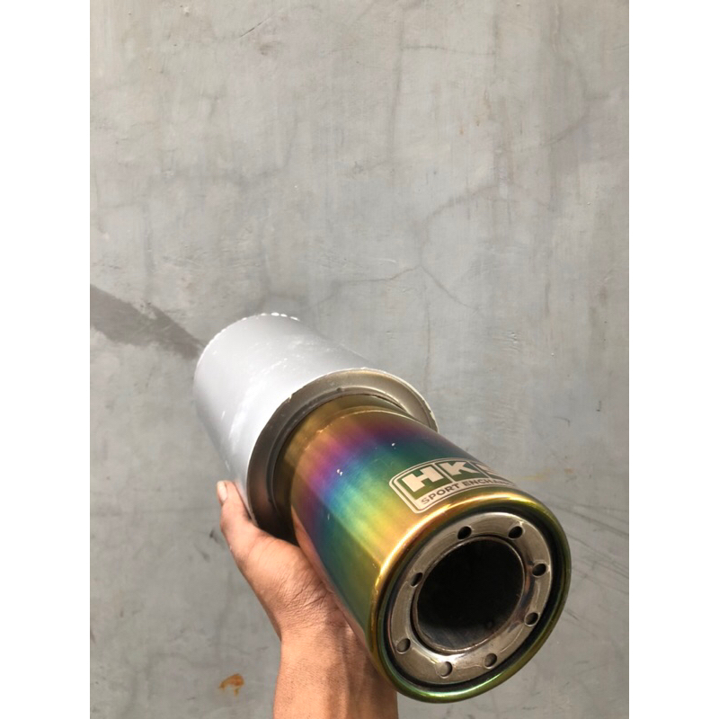 Knalpot Mobil Hks Gronel Pelangi Ngebas Ulem