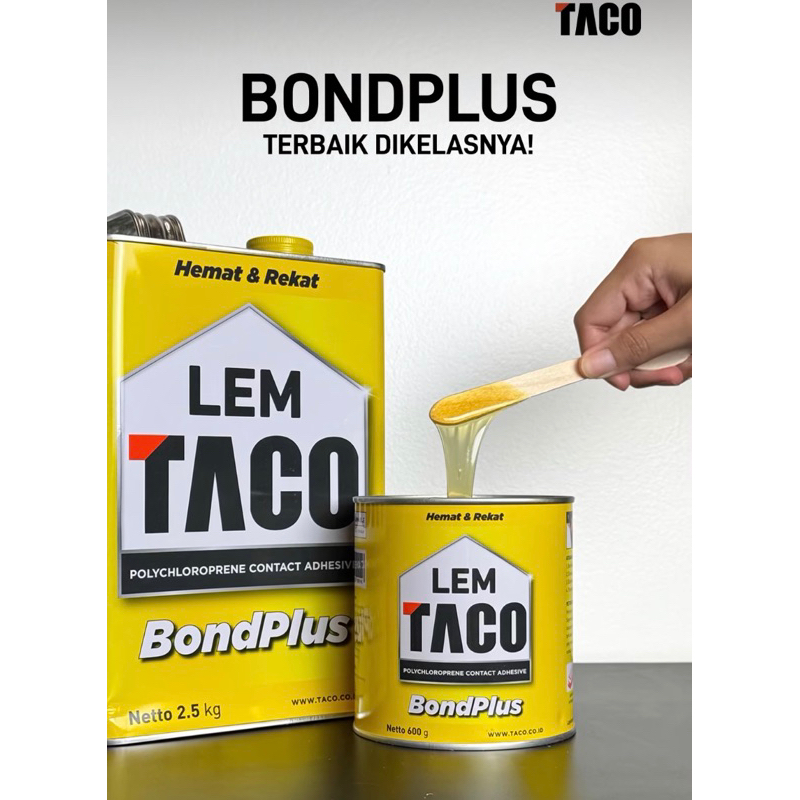 LEM TACO | LEM KUNING | LEM ACTIVE 2,5kg | LEM LANTAI VINYL