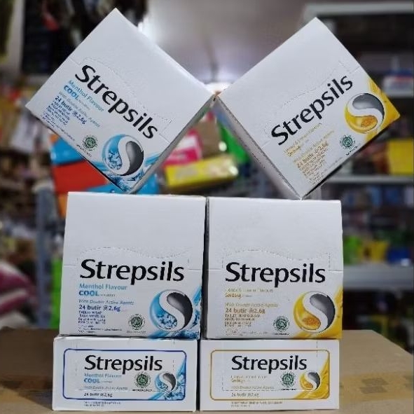 

Strepsils Permen Tablet Hisap isi 24 pcs @2,6g