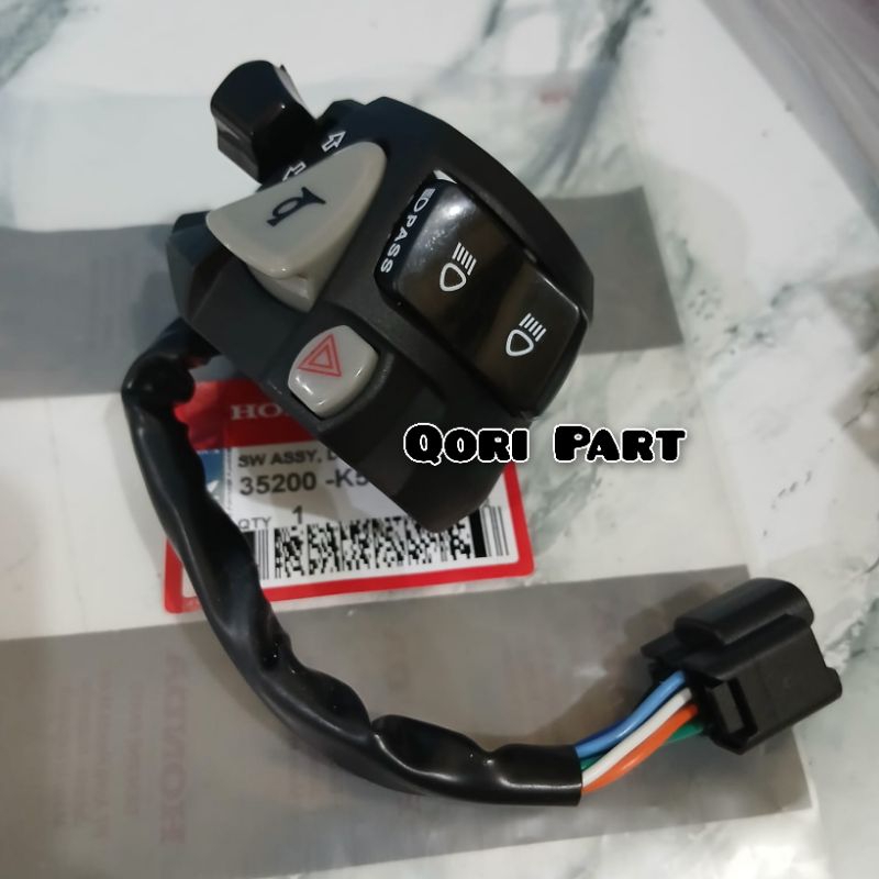 VARIO 150 HAZARD : SAKLAR HOLDER KIRI HAZARD VARIO150 VARIO 125 NEW ADV 150