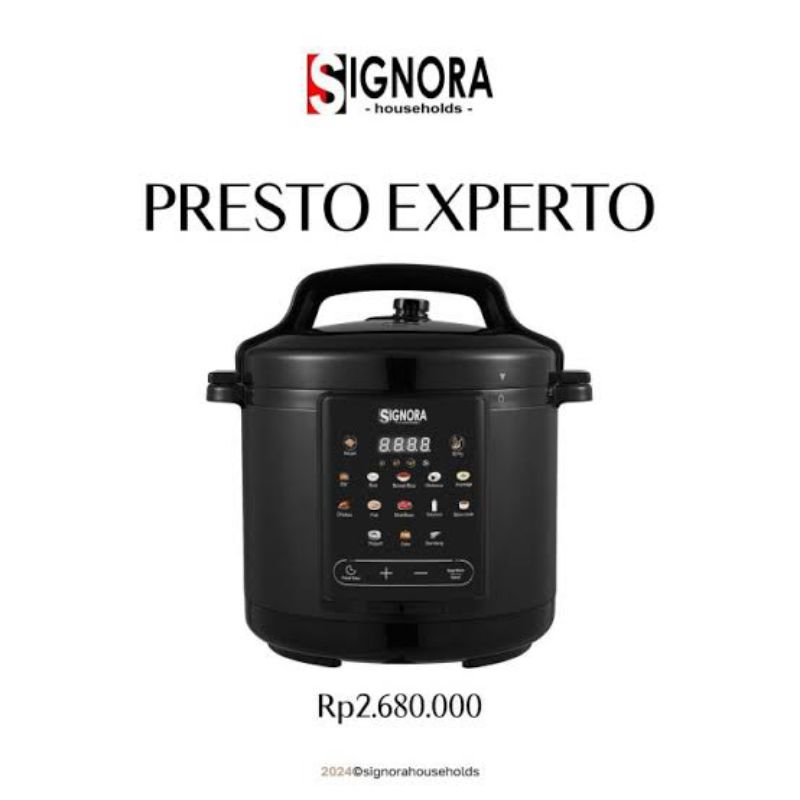 presto experto signora