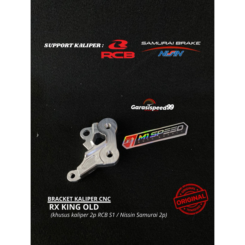 Breket Kaliper shock RX king new & old disc 300 ( kaliper RCB kaliper nissin samurai DLL )