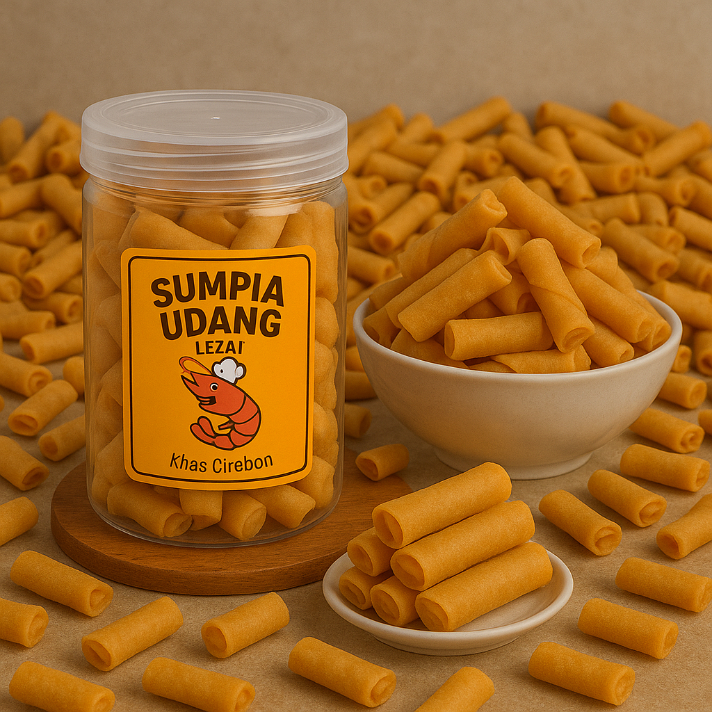 

Sumpia Udang Gurih Renyah 240 gram Kwalitas Super Khas Cirebon